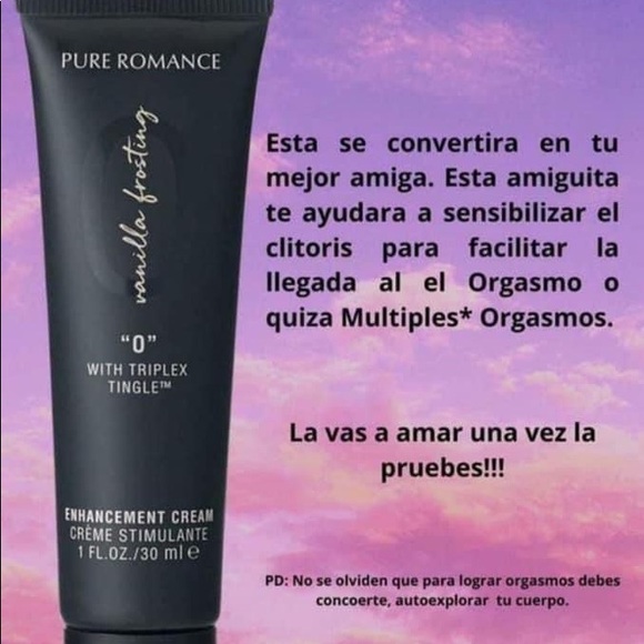 Pure Romancë Bath & Body The Omg For Couples O Vanilla Frosting Enhancement Cream 222